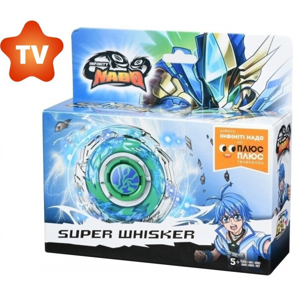 

Волчок Auldey Infinity Nado Стандарт Super Whisker Небесний Вихор закрытая упаковка