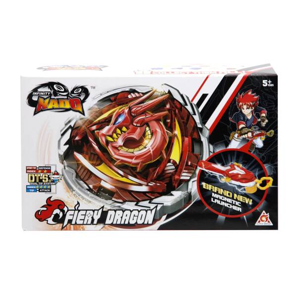 

Волчок Auldey Infinity Nado V серия Original Fiery Dragon Огненный Дракон