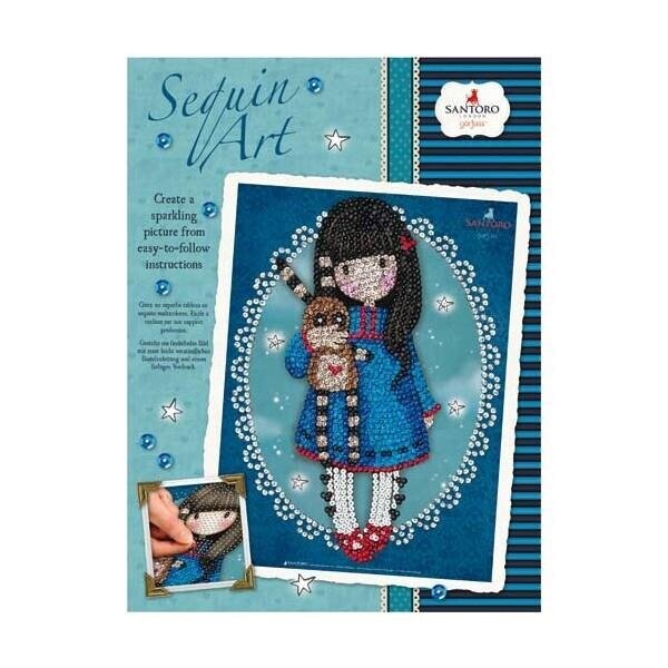 

Набор для творчества Sequin Art GORJUSS Hush Little Bunny New SA1615
