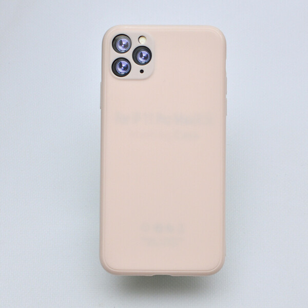 

Чехол-накладка Simple Slim Matte Camera Protection для iPhone 11 Pro (Pink)