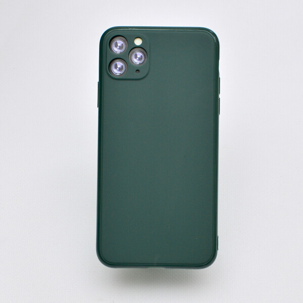 

Чехол-накладка Simple Slim Matte Camera Protection для iPhone 11 Pro Max (Dark Green)