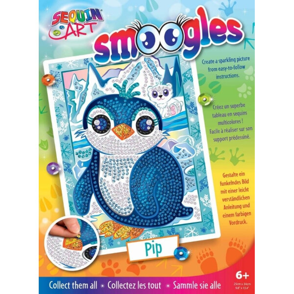 

Набор для творчества Sequin Art SMOOGLES Пингвин SA1817