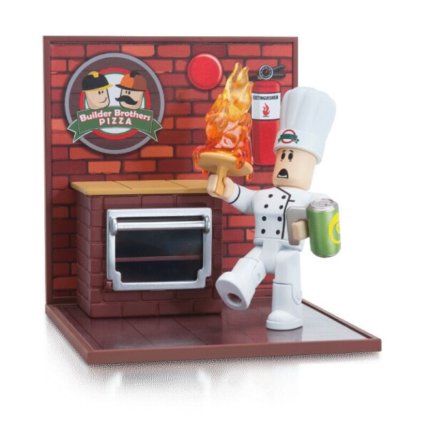 

Игровая коллекционная фигурка Jazwares Roblox Desktop Series Work At A Pizza Place: Fired W6