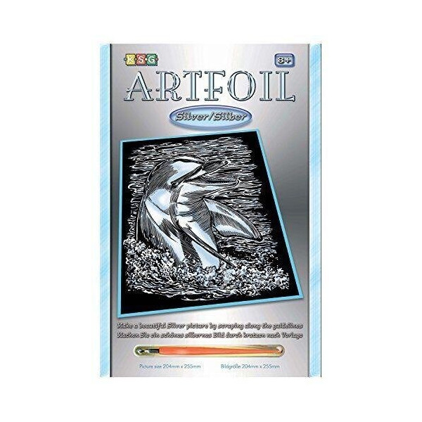 

Набор для творчества Sequin Art ARTFOIL SILVER Dolphin SA0608