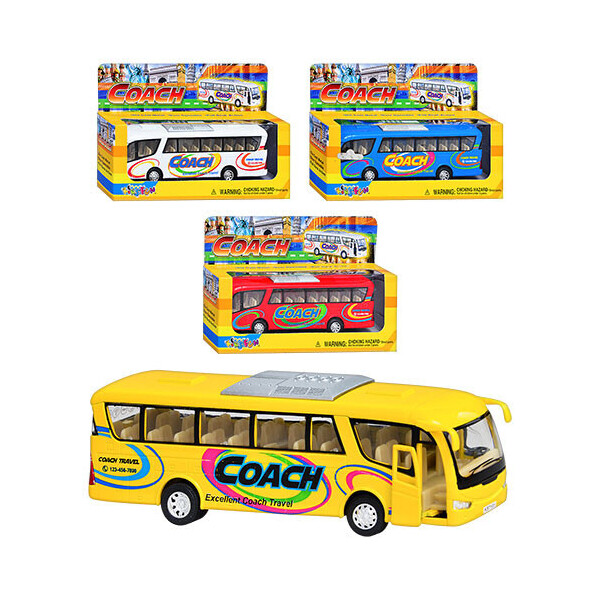 

Модель автомобиля KS7101 W автобус "Coach" (Жёлтый)