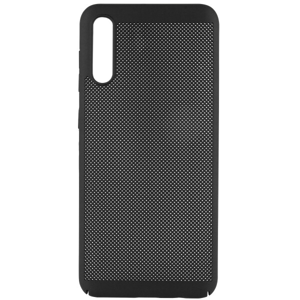 

Ультратонкий дышащий чехол Grid case для Samsung Galaxy A30s Черный (103133)
