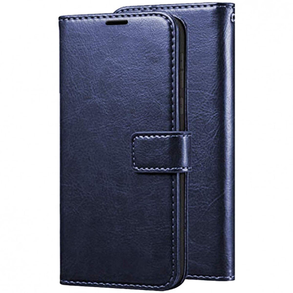

Чехол (книжка) Wallet Glossy с визитницей для Samsung Galaxy A40 (A405F) Темно-синий (106654)