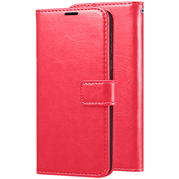 

Чехол (книжка) Wallet Glossy с визитницей для Xiaomi Redmi Note 7s Красный (106632)