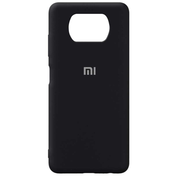

Чехол Silicone Cover Full Protective (AA) для Xiaomi Poco X3 NFC Черный / Black (5201967)