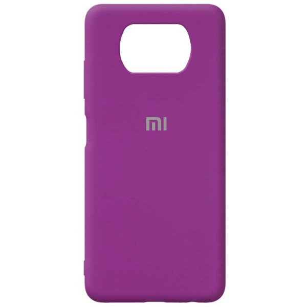 

Чехол Silicone Cover Full Protective (AA) для Xiaomi Poco X3 NFC Фиолетовый / Grape (8929625)
