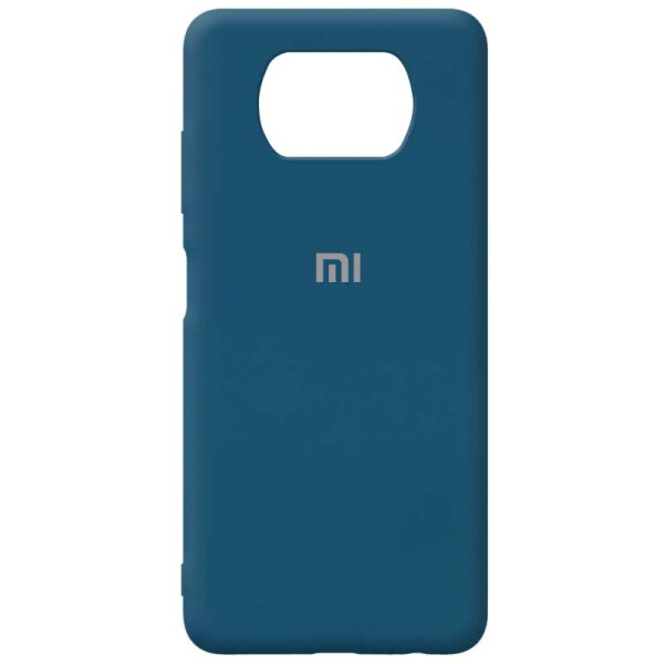 

Чехол Silicone Cover Full Protective (AA) для Xiaomi Poco X3 NFC Синий / Cosmos blue (8498117)