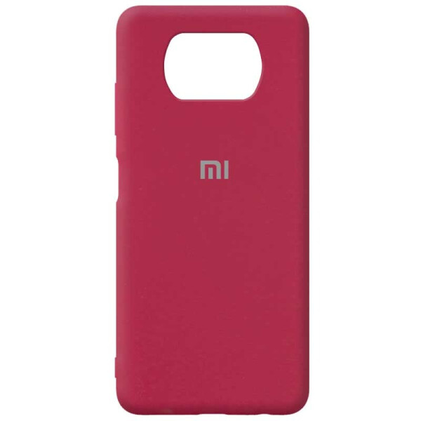 

Чехол Silicone Cover Full Protective (AA) для Xiaomi Poco X3 NFC Красный / Rose Red (8335480)