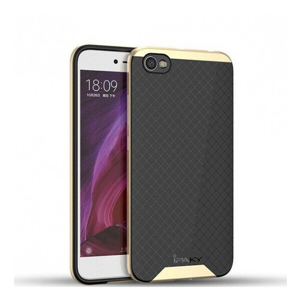 

Чехол iPaky TPU+PC для Xiaomi Redmi Y1 Lite Черный / Золотой (69057)
