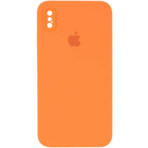 

Чехол Silicone Case Square Full Camera Protective (AA) для Apple iPhone XS Max (6.5") Оранжевый / Bright Orange (3025772)