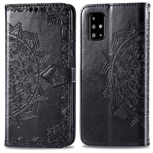 

Кожаный чехол (книжка) Art Case с визитницей для Samsung Galaxy A71 Черный (3821873)