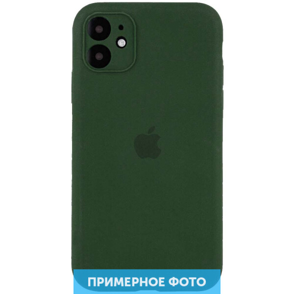 

Чехол Silicone Case Square Full Camera Protective (AA) для Apple iPhone 11 Pro Max (6.5") Зеленый / Dark green (7411765)