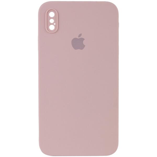 

Чехол Silicone Case Square Full Camera Protective (AA) для Apple iPhone XS Max (6.5") Розовый / Pink Sand (4514522)