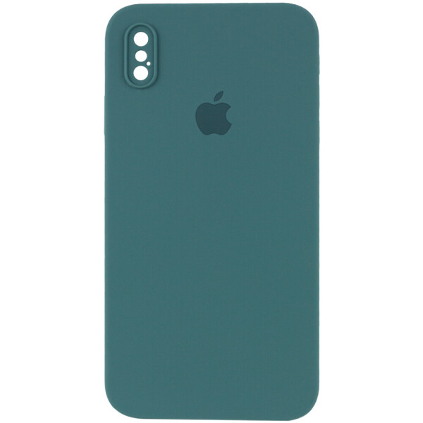 

Чехол Silicone Case Square Full Camera Protective (AA) для Apple iPhone XS Max (6.5") Зеленый / Pine green (2989810)