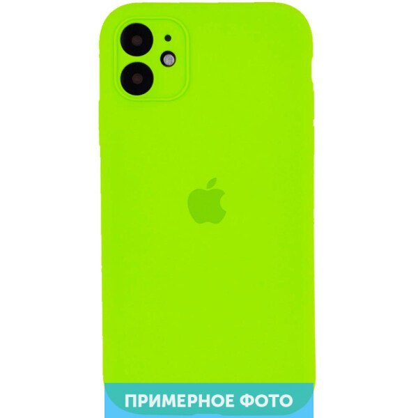 

Чехол Silicone Case Square Full Camera Protective (AA) для Apple iPhone XR (6.1") Салатовый / Neon green (2083768)