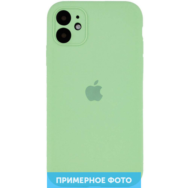 

Чехол Silicone Case Square Full Camera Protective (AA) для Apple iPhone XR (6.1") Мятный / Mint (6239105)