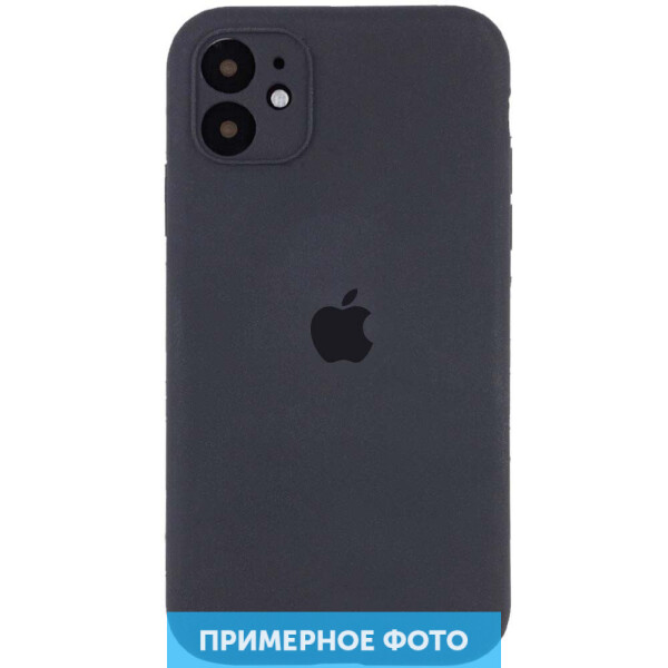 

Чехол Silicone Case Square Full Camera Protective (AA) для Apple iPhone 6/6s (4.7") Серый / Dark Gray (7182191)