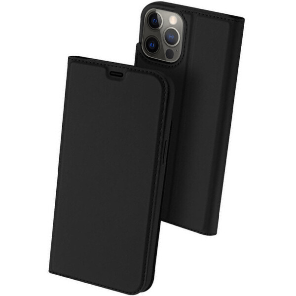 

Чехол-книжка Dux Ducis с карманом для визиток для Apple iPhone 12 Pro (6.1") Черный (5066923)