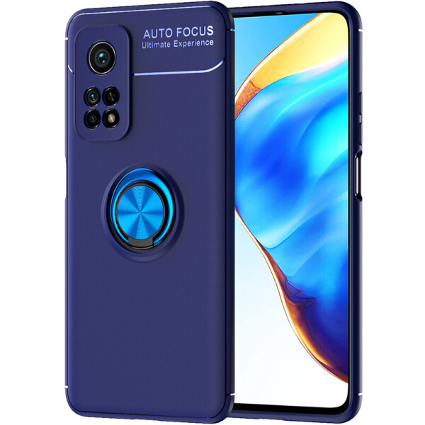 

TPU чехол Deen ColorRing под магнитный держатель (opp) для Xiaomi Mi 10T / Mi 10T Pro Синий / Синий (3376275)