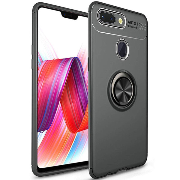 

TPU чехол Deen ColorRing под магнитный держатель (opp) для Xiaomi Mi 8 Lite / Mi 8 Youth (Mi 8X) Черный / Черный (9541026)