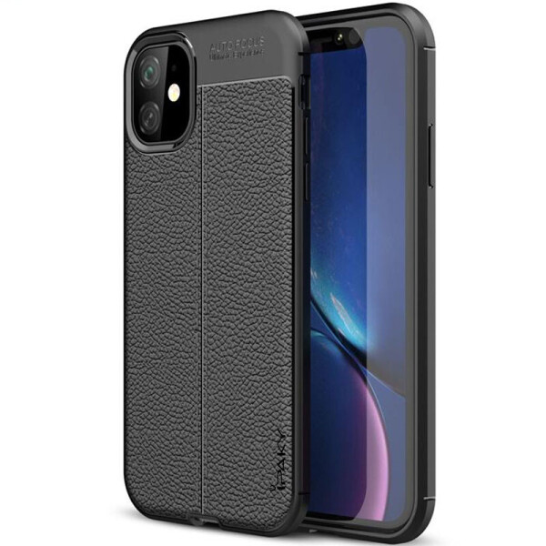 

TPU чехол iPaky Litchi Series для Apple iPhone 12 mini (5.4") Черный (3390561)
