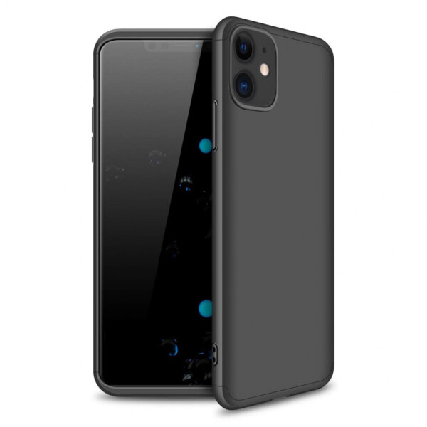 

Пластиковая накладка GKK LikGus 360 градусов для Apple iPhone 11 (6.1") Черный (7354245)