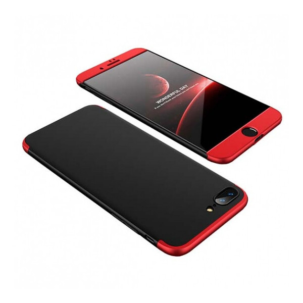 

Пластиковая накладка GKK LikGus 360 градусов для Apple iPhone 7 plus / 8 plus (5.5") Черный / Красный (2781063)