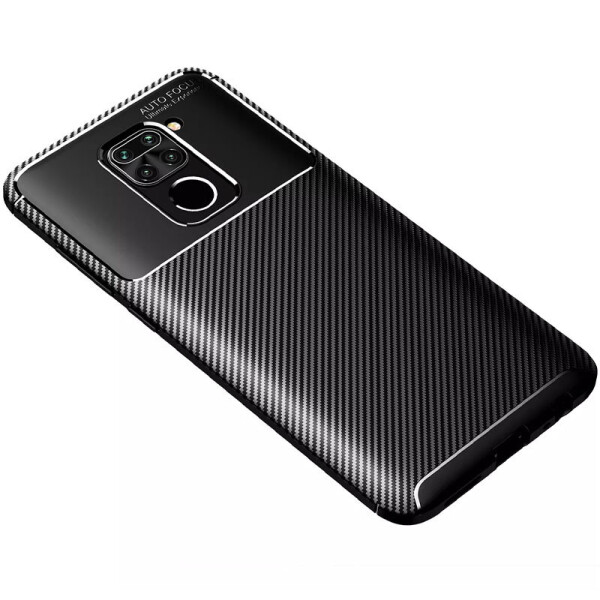 

TPU чехол Kaisy Series для Xiaomi Redmi Note 9 / Redmi 10X Черный (3735359)