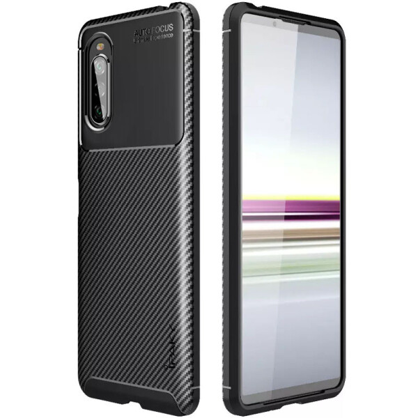 

TPU чехол iPaky Kaisy Series для Sony Xperia 10 II Черный (2007827)