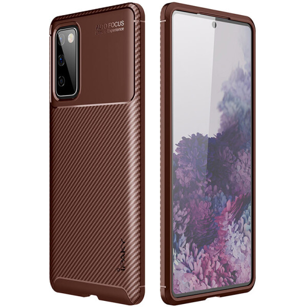 

TPU чехол iPaky Kaisy Series для Samsung Galaxy S20 FE Коричневый (8844831)