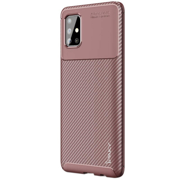 

TPU чехол iPaky Kaisy Series для Samsung Galaxy A51 Коричневый (3033729)