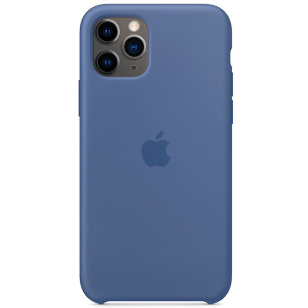 

Чехол Silicone case (AAA) для Apple iPhone 11 Pro Max (6.5") Синий / Linen Blue (2774645)