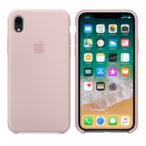 

Чехол Silicone case (AAA) для Apple iPhone XR (6.1") Розовый / Pink Sand (6215121)