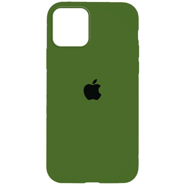 

Чехол Silicone Case Full Protective (AA) для Apple iPhone 12 mini (5.4") Зеленый / Army green (4473974)