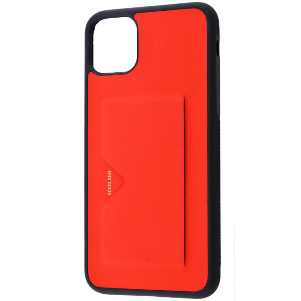 

Кожаная накладка Dux Ducis Pocard для Apple iPhone 11 Pro (5.8") Красный (3979331)