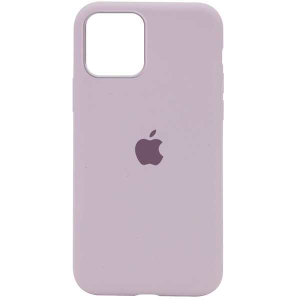 

Чехол Silicone Case Full Protective (AA) для Apple iPhone 12 Pro / 12 (6.1") Серый / Lavender (2202724)