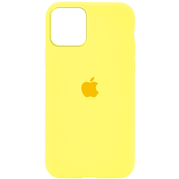 

Чехол Silicone Case Full Protective (AA) для Apple iPhone 12 Pro / 12 (6.1") Желтый / Yellow (6684612)