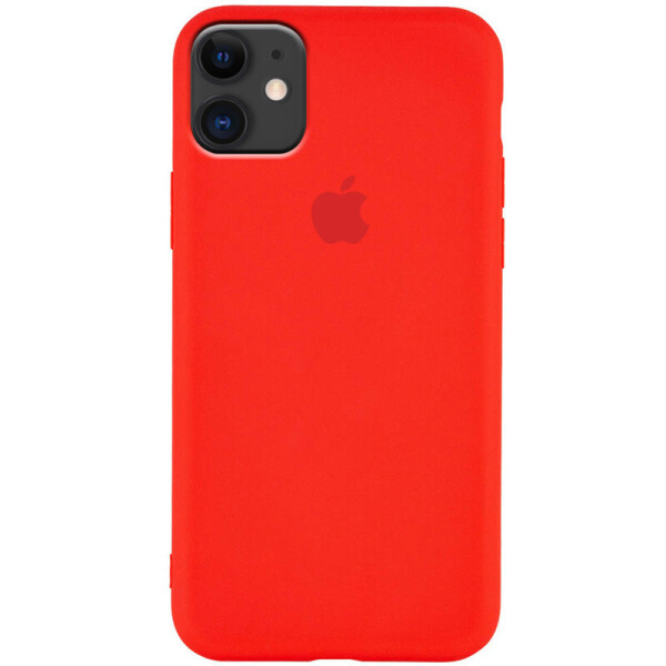 

Чехол Silicone Case Slim Full Protective для Apple iPhone 11 (6.1") Красный / Red (5783749)