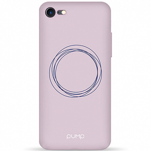 

Чехол Pump Silicone Minimalistic для Apple iPhone 8 (4.7) Circles on Light (110248)