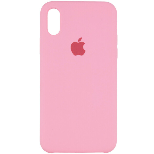 

Чехол Silicone Case (AA) для Apple iPhone XS Max (6.5") Розовый / Light pink (6258803)