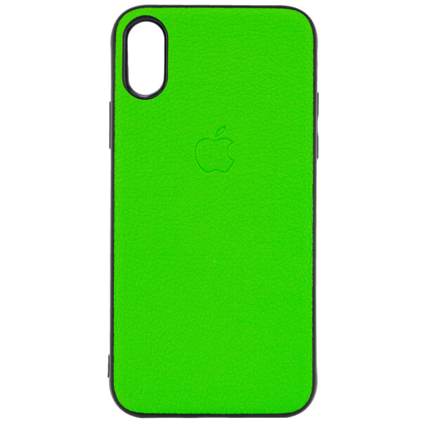 

Кожаная накладка Epic Vivi Logo series для Apple iPhone XS Max (6.5") Зеленый (7968983)
