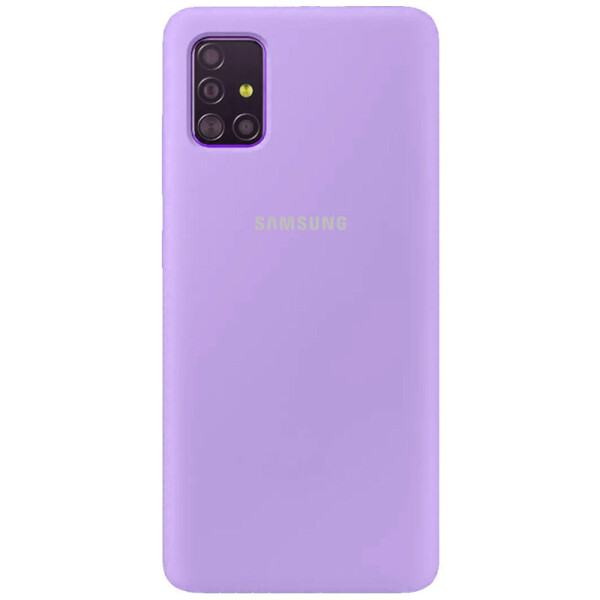 

Чехол Silicone Cover Full Protective (AA) для Samsung Galaxy A51 Сиреневый / Lilac (7551339)