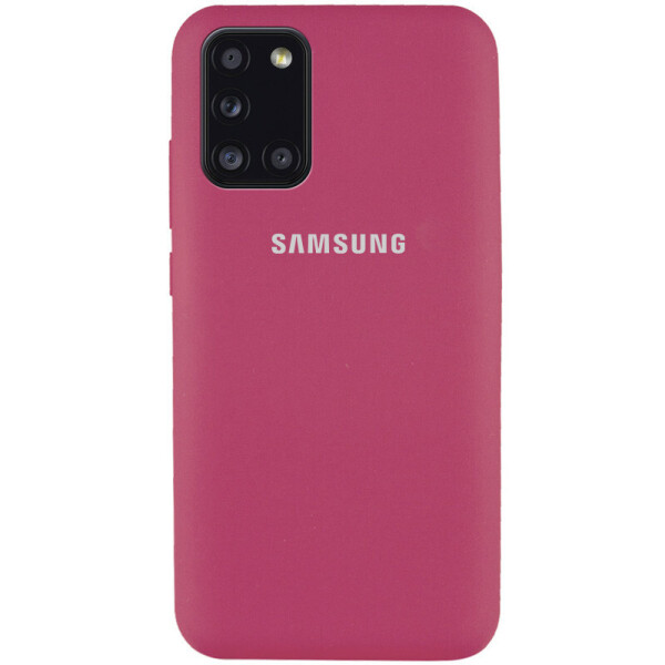 

Чехол Silicone Cover Full Protective (AA) для Samsung Galaxy A31 Красный / Rose Red (3637731)
