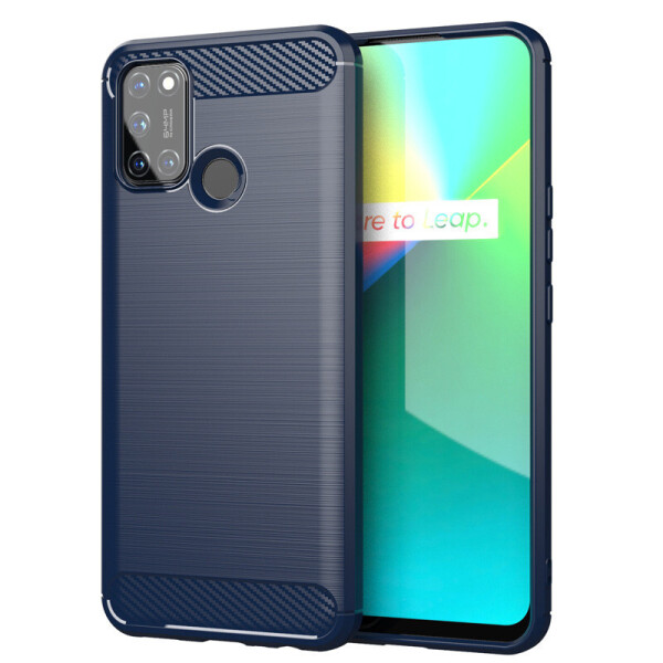 

TPU чехол Slim Series для Realme 7i / Realme C17 Синий (4887237)