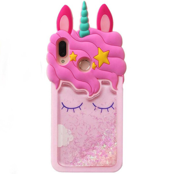 

Силиконовый чехол Unicorn 3D для Huawei P Smart+ (nova 3i) Розовый (781065)