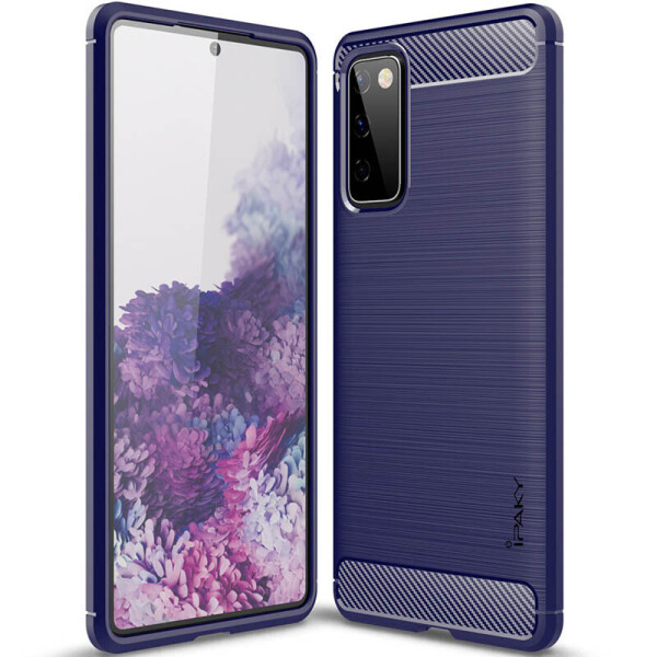 

TPU чехол iPaky Slim Series для Samsung Galaxy S20 FE Синий (168620)